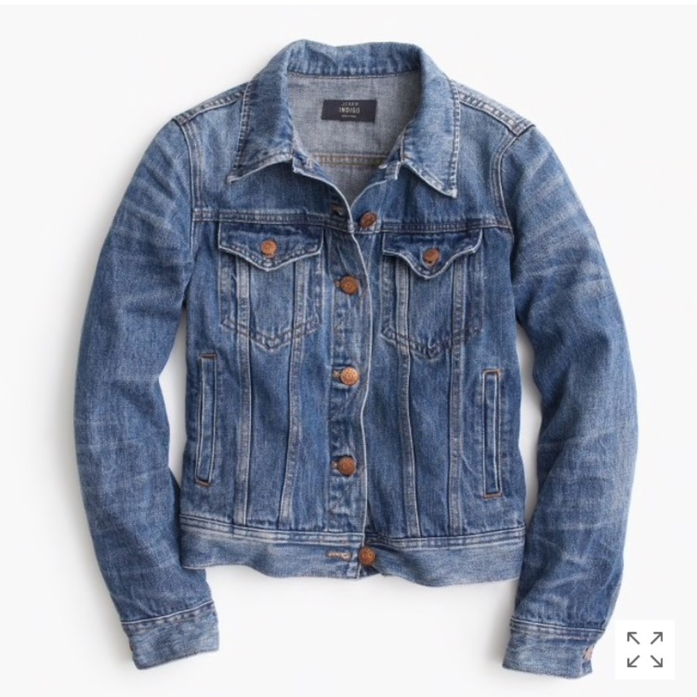 ✨SOLD OUT EVERYWHERE✨J.Crew Denim Jacket, M, NWT